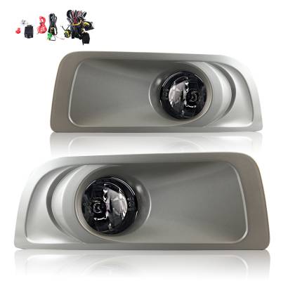 Winjet - Winjet CFWJ-0447-C Clear Fog Lights w/Wiring for 10-12 Subaru Outback