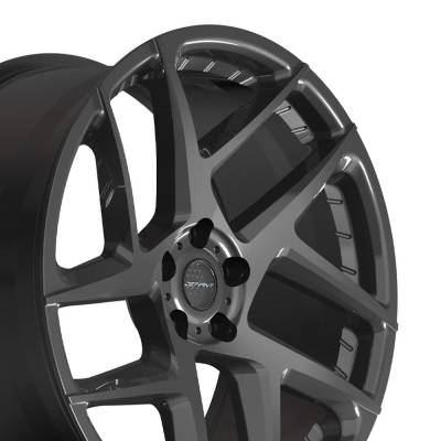 Defiant - Defiant Wheels DF05 22x10 5x120 37mm Gloss Black DF05-22100-5120-37B