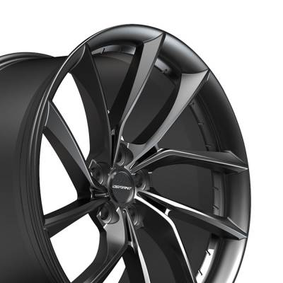 Defiant - Defiant Wheels DF06 20x10 5x4.5 35mm Dark Satin Charcoal DF06-20100-5450-35G1