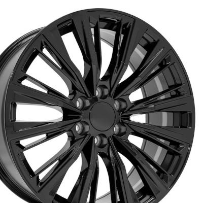 OE Wheels LLC - OE Wheels CA93-22090-6550-28B CA93 Wheel 22x9 6x5.5 28mm Gloss Black