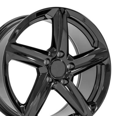 OE Wheels LLC - OE Wheels CV02 18x8.5 5x4.75 56mm Gloss Black CV02C-18085-5475-56B