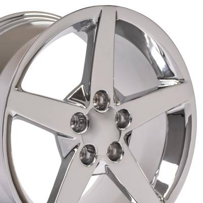 OE Wheels LLC - OE Wheels CV06 18x9.5 5x4.75 58mm Chrome CV06A-18095-5475-58C