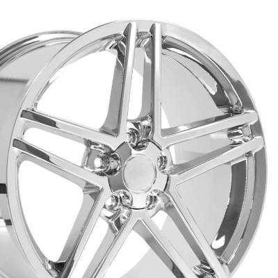 OE Wheels LLC - OE Wheels CV07 19x10 5x4.75 65mm Chrome CV07B-19100-5475-65C