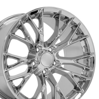 OE Wheels LLC - OE Wheels CV22-18105-5475-56C CV22 18x10.5 5x4.75 56mm Chrome
