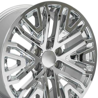 OE Wheels LLC - OE Wheels CV37 20x9 6x5.5 28mm Chrome CV37-20090-6550-28C