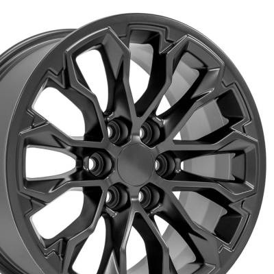 OE Wheels LLC - OE Wheels CV54 17x8 6x120 33mm Satin Black CV54-17080-6120-33B1