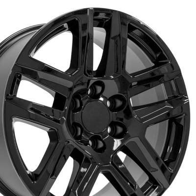 OE Wheels LLC - OE Wheels CV63-20090-6550-28B CV63 Wheel 20x9 6x5.5 28mm Gloss Black