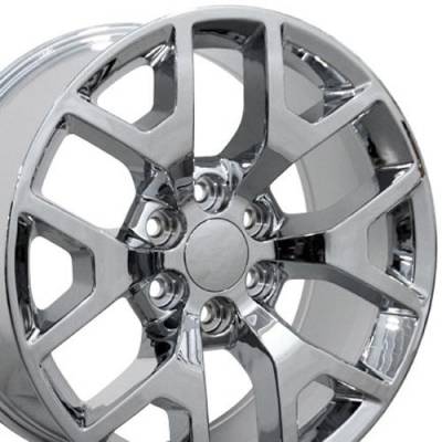 OE Wheels LLC - OE Wheels CV92 22x9 6x5.5 31mm Chrome CV92-22090-6550-31C