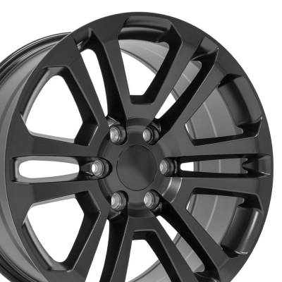 OE Wheels LLC - OE Wheels CV99 20x9 6x5.5 31mm Satin Black CV99-20090-6550-31B1