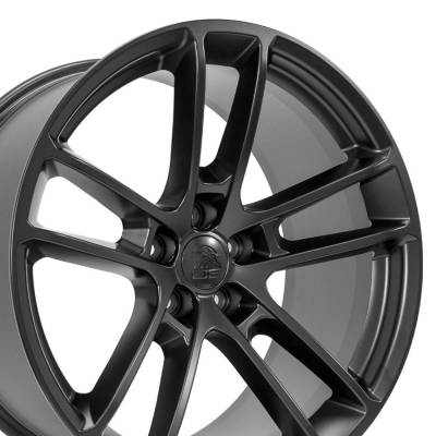 OE Wheels LLC - OE Wheels DG23 20x10 5x115 18mm Satin Black DG23-20100-5115-18B1