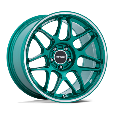Motegi - Motegi Wheels MR158 TSUBAKI 18x9.5 5x112 35mm Hokkaido Green MR158ED18955735