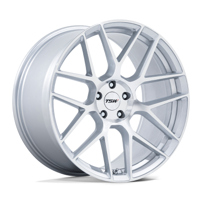 TSW - TSW Wheels TW002 LASARTHE 18x8.5 5x4.5 35mm Silver/Machined TW002SD18851235