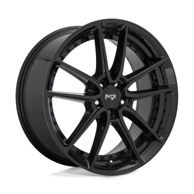 Niche 1PC - Niche Wheels M223 DFS 17x8 5x112 40mm Gloss Black M2231780F8+40