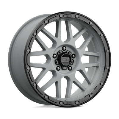 KMC - KMC Wheels KM535 GRENADE OFF-ROAD 20x9 5x5.0 18mm Gray/Black KM53529050418