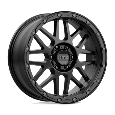 KMC - KMC Wheels KM535 GRENADE OFF-ROAD 20x9 6x4.5 18mm Matte Black KM53529064718