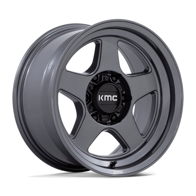 KMC - KMC Wheels KM728 LOBO 17x8.5 6x120 -10mm Matte Anthracite KM728AX17857710N