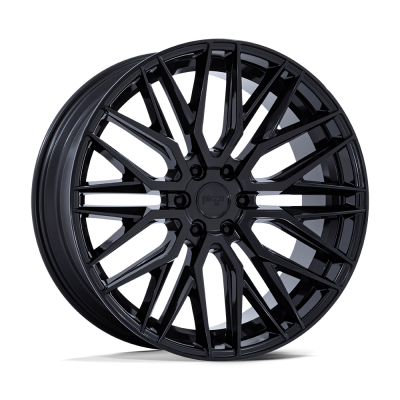 Niche 1PC - Niche Wheels M224 GAMMA 22x9.5 6x135 25mm Gloss Black M224229589+25