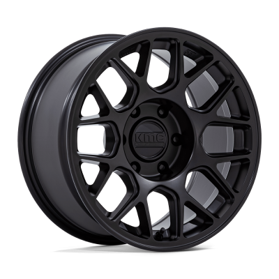 KMC - KMC Wheels KM730 HATCHET 17x8.5 5x5.0 25mm Matte Black KM730MX17855025