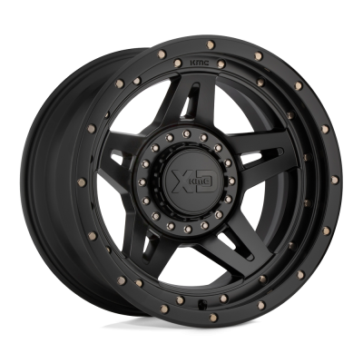XD - XD Wheels XD138 BRUTE 20x9 5x5.0 5x5.5 0mm Satin Black XD13829035700