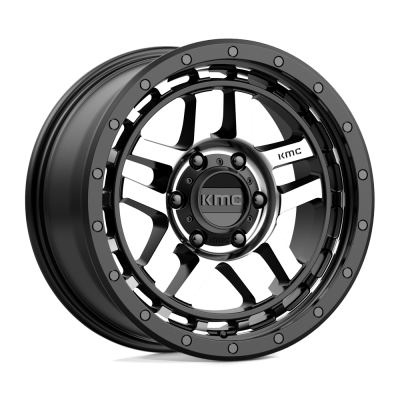 KMC - KMC Wheels KM540 RECON 18x8.5 6x120 18mm Satin Black/Machined KM54088577518