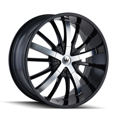 Mazzi Wheels - Mazzi Wheels 364 Essence 22x9.5 5x5.5/5.0 18mm Gloss Black/Machined 364-22952B