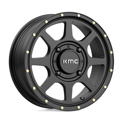 KMC Powersports - KMC Wheels KS134 ADDICT 2 15x6 4x137 38mm Satin Black KS13456048738