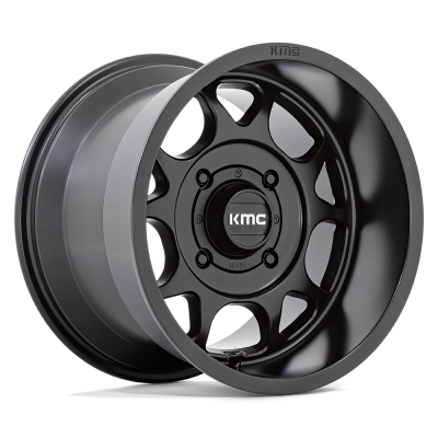 KMC Powersports - KMC Wheels KS137 TORO S UTV 15x10 4x137 0mm Satin Black KS137MX15104800