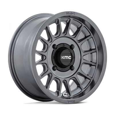 KMC Powersports - KMC Wheels KS138 IMPACT UTV 15x7 4x137 10mm Anthracite KS138AX15704810