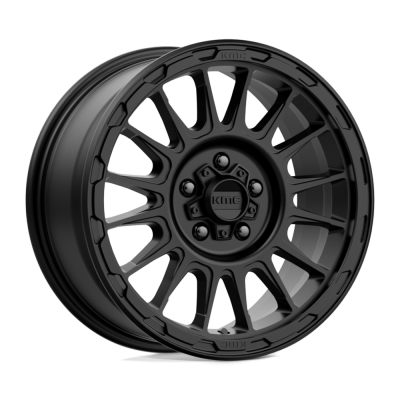 KMC - KMC Wheels KM542 IMPACT 17x8 5x5.0 35mm Satin Black KM54278050735