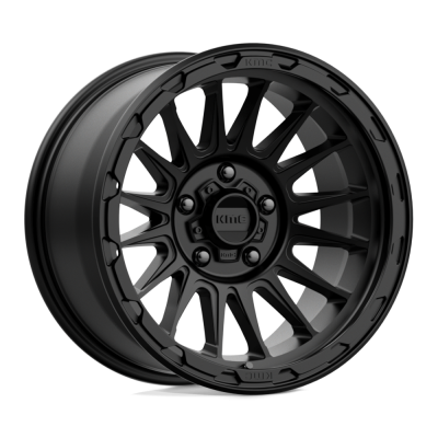 KMC - KMC Wheels KM542 IMPACT 17x9 5x5.0 -12mm Satin Black KM54279050712N