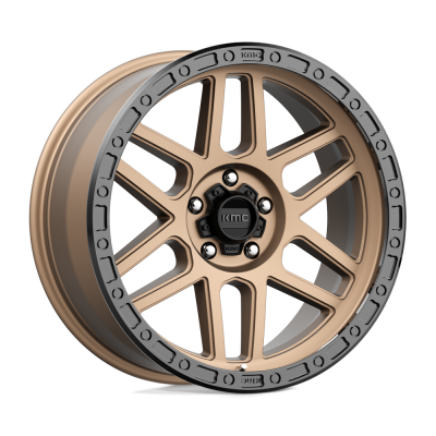 KMC - KMC Wheels KM544 MESA 20x9 5x5.0 0mm Matte Bronze/Black KM54429050600