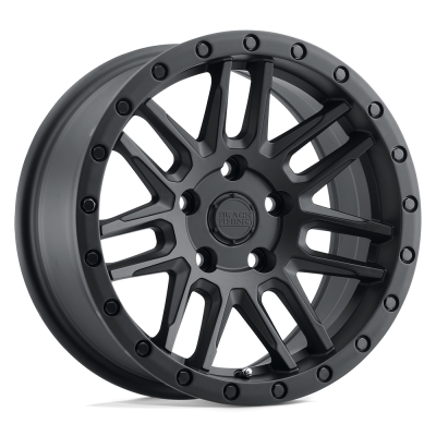 Black Rhino Hard Alloys - Black Rhino Wheels ARCHES 18x8 5x4.25 30mm Matte Black 1880ACH305108B76