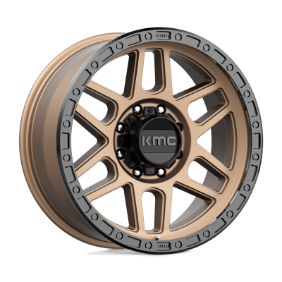 KMC - KMC Wheels KM544 MESA 20x9 8x6.5 0mm Matte Bronze/Black KM54429080600