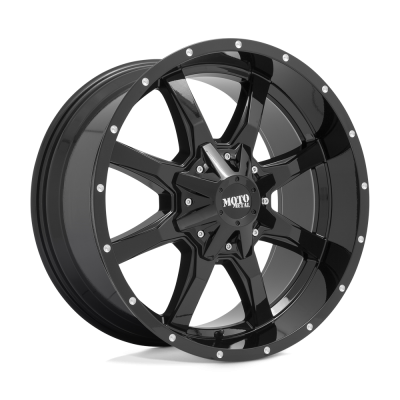 Moto Metal - Moto Metal MO970 17x9 5x5.0 5x5.5 -12mm Gloss Black/Milled MO970790353A12N