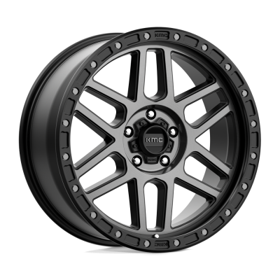 KMC - KMC Wheels KM544 MESA 17x9 5x5.0 18mm Satin Black KM54479050418