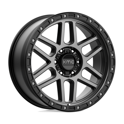 KMC - KMC Wheels KM544 MESA 17x9 6x4.5 18mm Satin Black KM54479064418