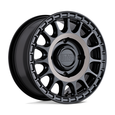 Black Rhino Hard Alloys UTV - Black Rhino Wheels SANDSTORM UTV 15x7 4x110 51mm Satin Black 1570SND514110M80A