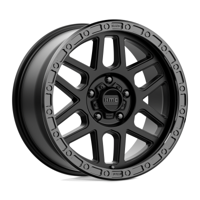 KMC - KMC Wheels KM544 MESA 18x9 5x150 25mm Satin Black/Gloss Black KM54489058725