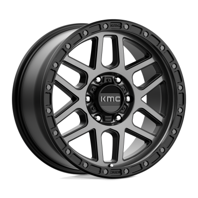 KMC - KMC Wheels KM544 MESA 18x9 6x4.5 18mm Satin Black KM54489064418