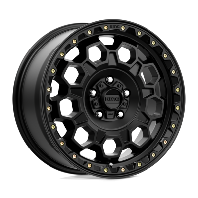 KMC - KMC Wheels KM545 TREK 17x8 6x120 20mm Satin Black KM54578077720
