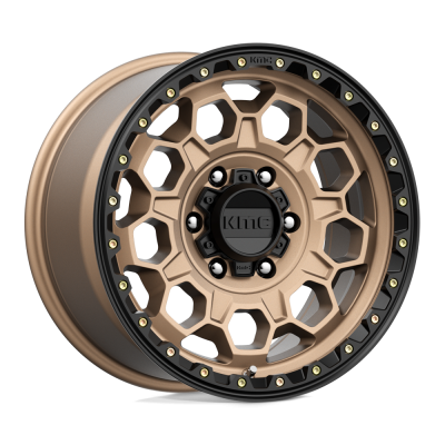 KMC - KMC Wheels KM545 TREK 17x9 6x5.5 18mm Matte Bronze/Black KM54579068618