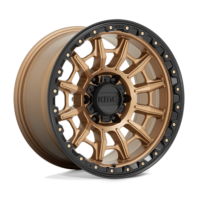 KMC - KMC Wheels KM547 CARNAGE 16x8 6x5.5 0mm Matte Bronze/Black KM54768068600