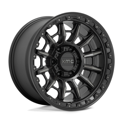 KMC - KMC Wheels KM547 CARNAGE 17x9 5x5.0 -12mm Satin Black KM54779050412N