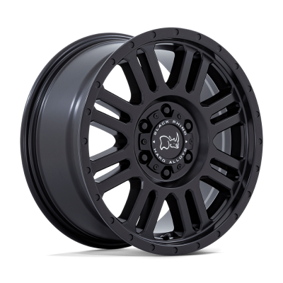 Black Rhino Hard Alloys - Black Rhino Wheels 1680YWN386130M84 YELLOWSTONE 16x8 6x130 38mm Matte Black