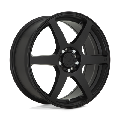 Motegi - Motegi Wheels MR143 CS6 17x7 5x110 5x115 40mm Satin Black MR14377021740