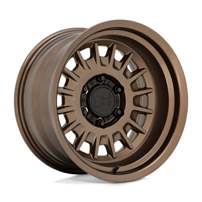 Black Rhino Hard Alloys - Black Rhino Wheels ALISO 17x8 6x4.5 0mm Gloss Bronze 1780ALS006114Z66
