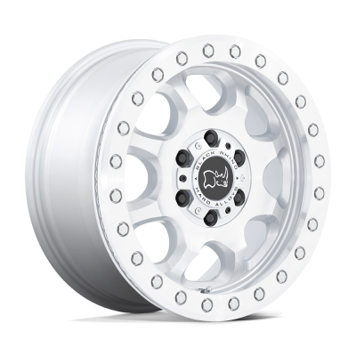 Black Rhino Hard Alloys - Black Rhino Wheels VENTURE BEADLOCK 17x8 6x130 38mm Silver 1780VTR386130S84