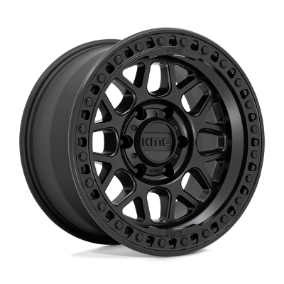 KMC - KMC Wheels KM549 GRS 17x8.5 5x5.0 0mm Satin Black KM54978550700