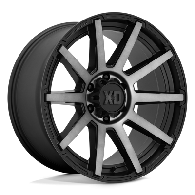 XD - XD Wheels XD847 OUTBREAK 22x10 5x5.0 -18mm Satin Black XD84722050418N