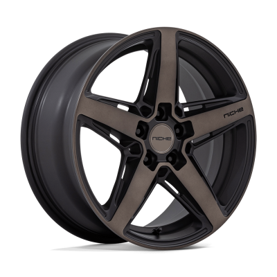 Niche 1PC - Niche Wheels M271 TERAMO 18x8 5x112 30mm Matte Black M2711880F8+30